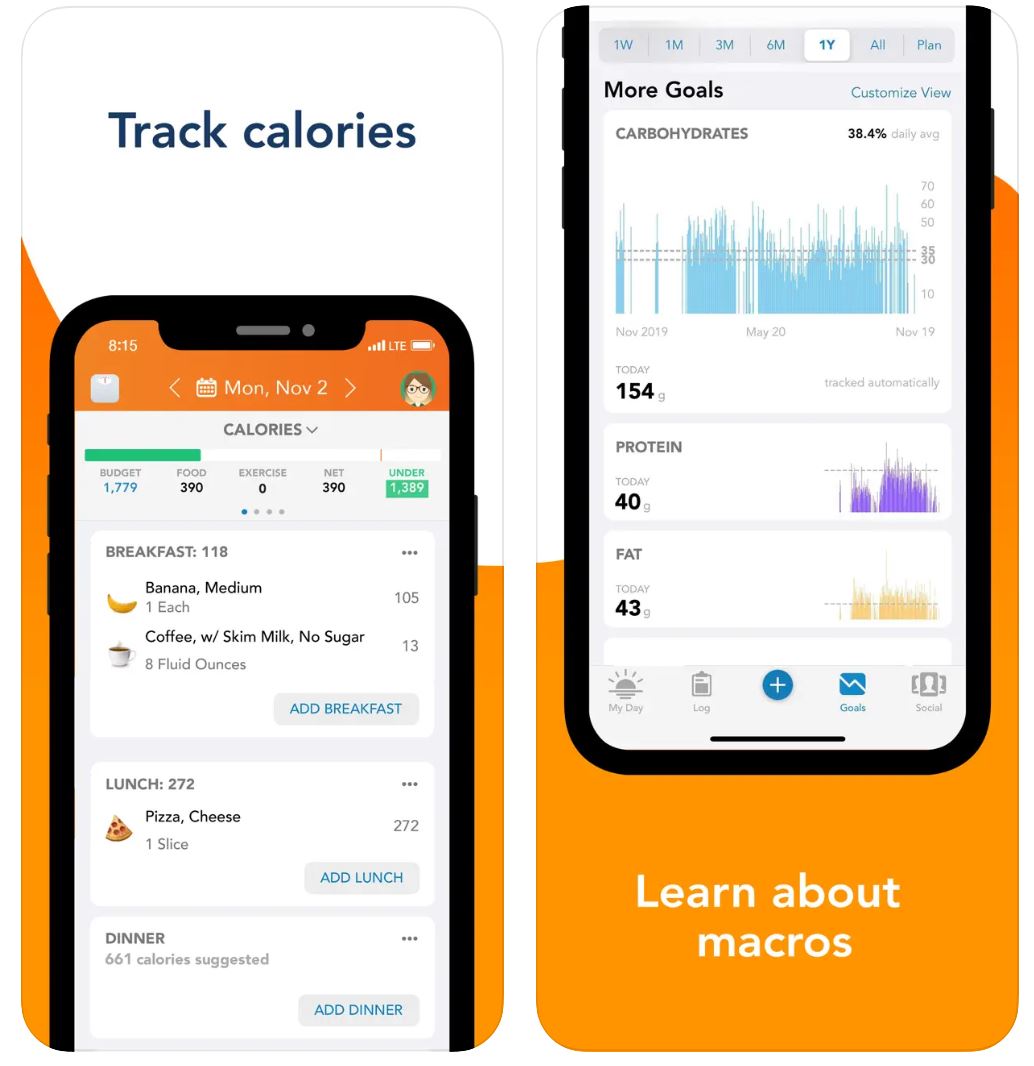 loseit! calorie tracking app
