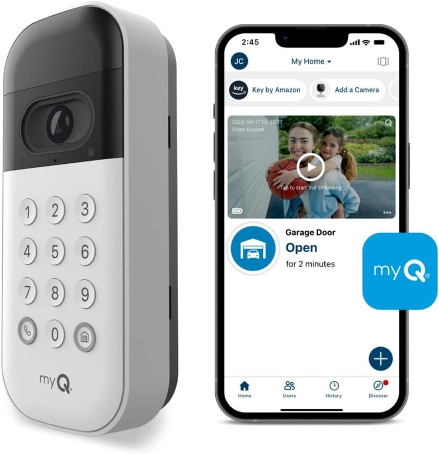 Go-to gadgets for back to school: MyQ Smart Garage Video Keypad