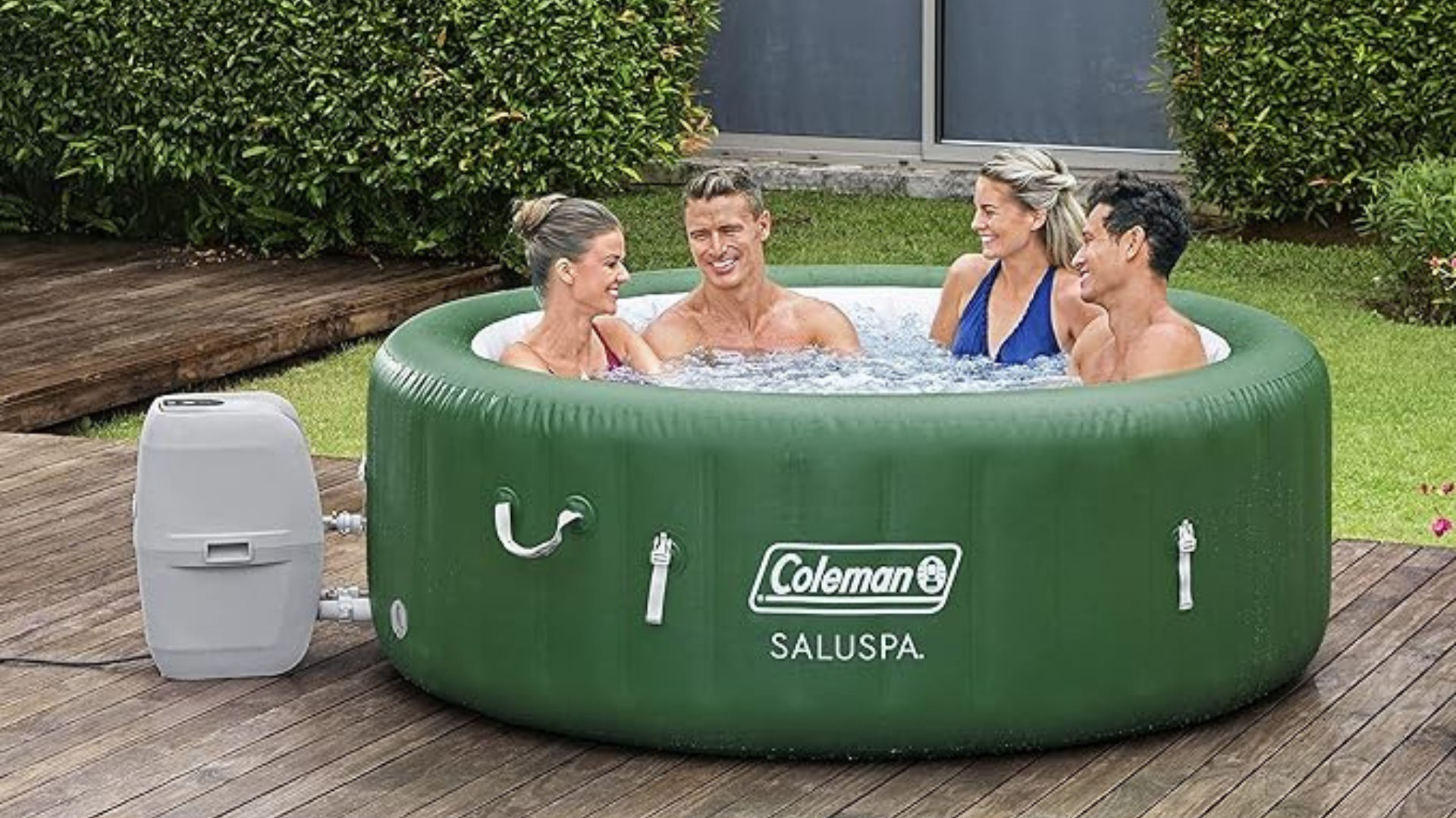 Best winter gadgets Coleman inflatable hot tub.